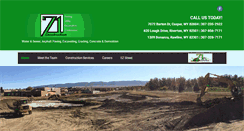 Desktop Screenshot of 71construction.com